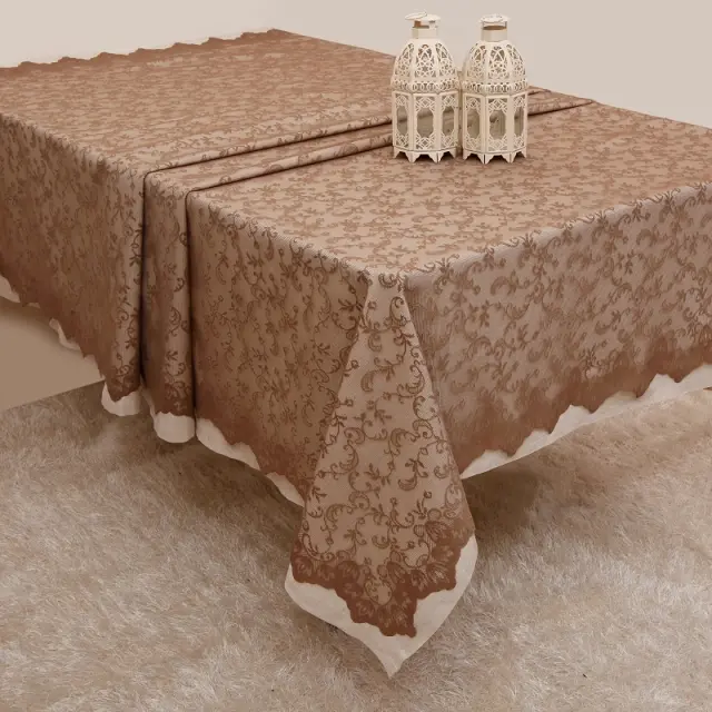 Σουπλά 37Χ50-32Χ45 Σετ 4 Τεμ Anna Riska 2331 Beige