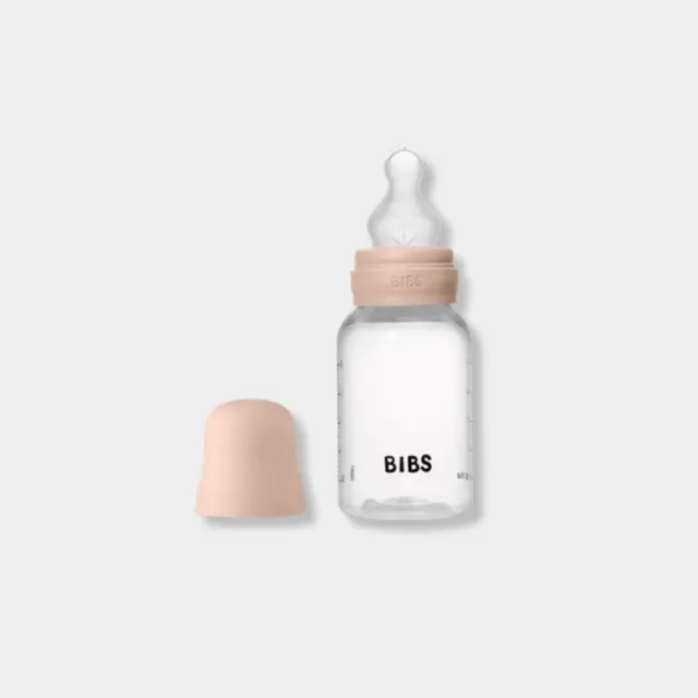 Πλαστικό Βρεφικό Μπιμπερό BIBS 150ml Blush Με Θηλή Σιλικόνης
