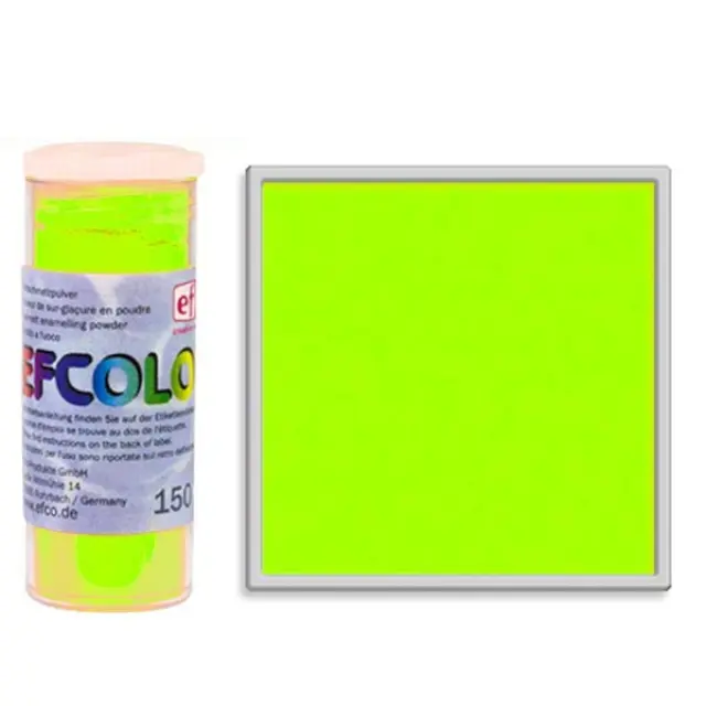 Σμάλτο Μετάλλου Efcolor 150ºC - Neon Green - 10ml