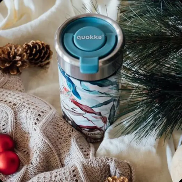 Κούπα Θερμός ανοξείδωτη Quokka Thermal SS Coffee Tumbler Boost Bouquet 400ml 41362 3