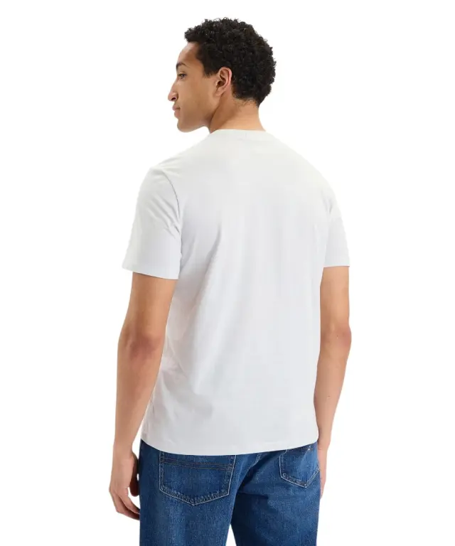 Calvin Klein - Ανδρικό T-shirt Cotton Badge Regular Fit LV04RC272G-PSX Γκρι 2