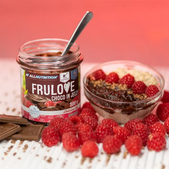 ALLNUTRITION Frulove Choco In Jelly Raspberry 3
