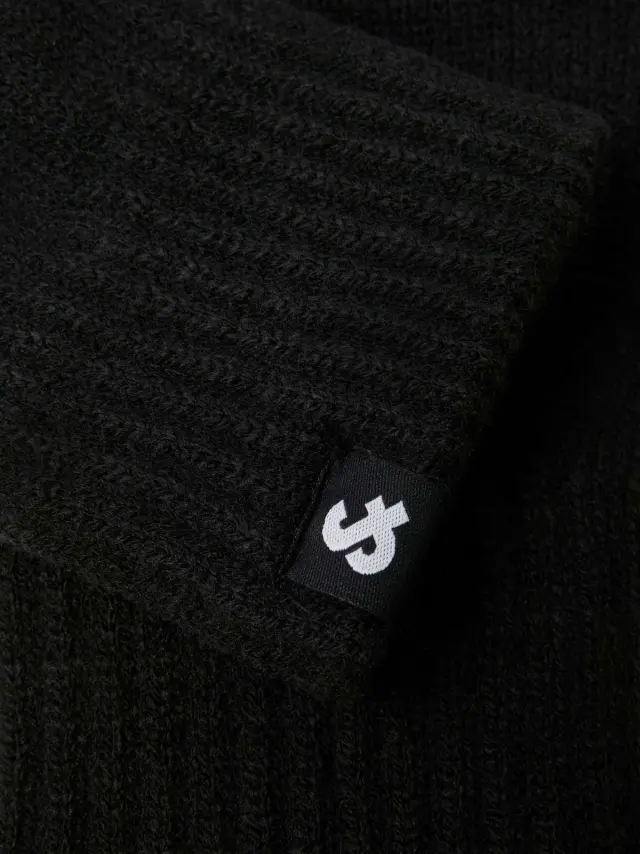 JACBARRY KNITTED GLOVES NOOS Black 2