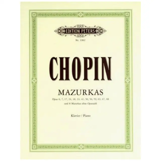 Chopin Frederic - Mazurkas Complete / Εκδόσεις Peters
