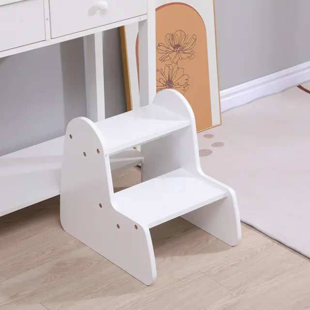 ΠΑΙΔΙΚΗ ΣΚΑΛΑ/ΣΚΑΜΠΟ FB918340.03 MDF & ΚΟΝΤΡΑΠΛΑΚΕ ΛΕΥΚΟ 33x43.5x40.5Υεκ 2