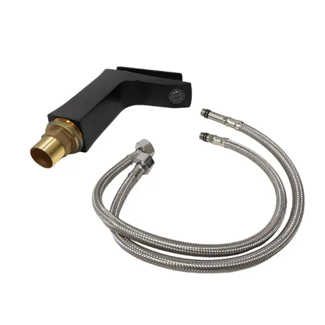 Αναμεικτική μπαταρία νεροχύτη μαύρη - Kitchen faucet 3