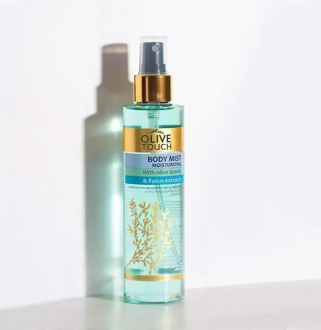 OLIVE TOUCH Body Mist Ελιά και Θαλάσσια Φυτά 200ml (Olive Touch Body Mist Moisturizing Olive Leaves & Fucus Extracts)