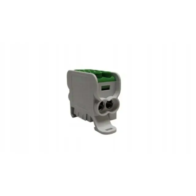 HLAK25 1P green 2xAl/Cu 25mm²+16mm² 1000VAC/1500VDC Main branch terminal