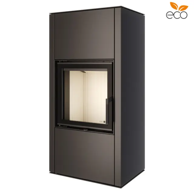 Ενεργειακή Σόμπα Ξύλου Vatra XL 50х50 ECO - Saven Χρώμα κεραμικής επένδυσης Λευκό 3
