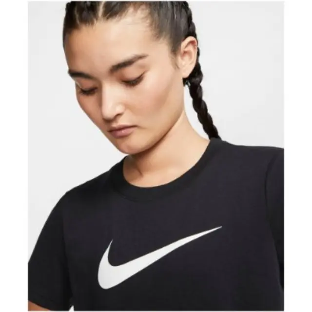 Nike Dry Fit T-Shirt (AQ3212-011) - Λευκό-Μαύρο - XS 3