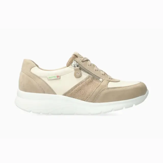 Mephisto/Sano Sneakers Γυναικείο δέρμα/δέρμα Nubuck Μπεζ SAN/IZAE-S L/SAND