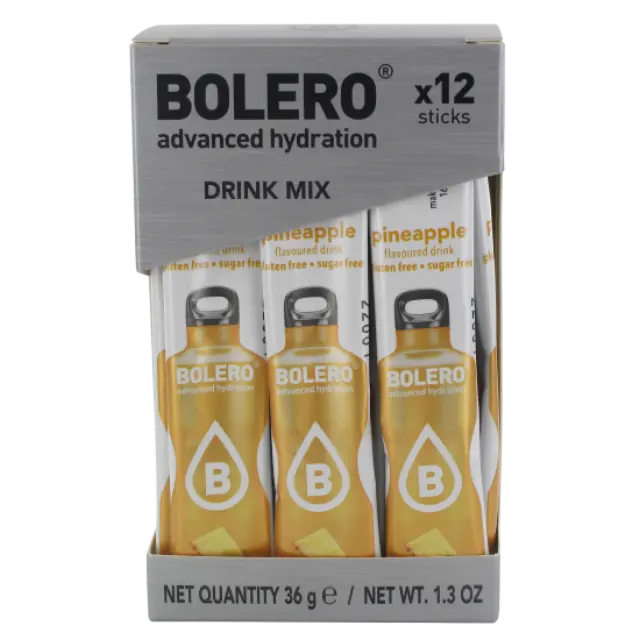 BOLERO Ανανάς - Χυμός Σε Σκόνη για 0,5LT (Κουτί των 12) x 3gr