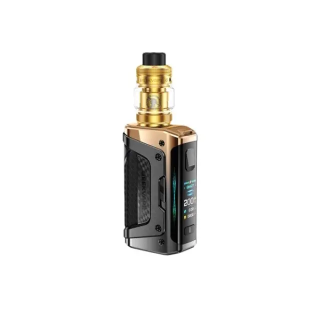 Aegis Legend 5 200W & Z Sub-Ohm tank 5 5,5/7ml Kit - Geekvape - Racing Gold