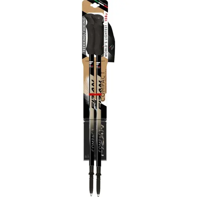 Μπατόν Πεζοπορίας Fizan Τηλεσκοπικά (Ζεύγος) Compact Beige - 100.010 2