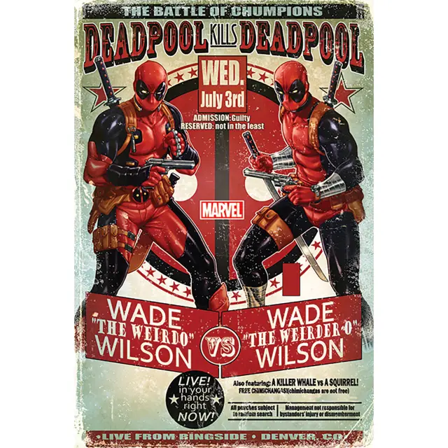 Αφίσα Pyramid International Deadpool (Wade Vs Wade) 61X91,5εκ - PP33796