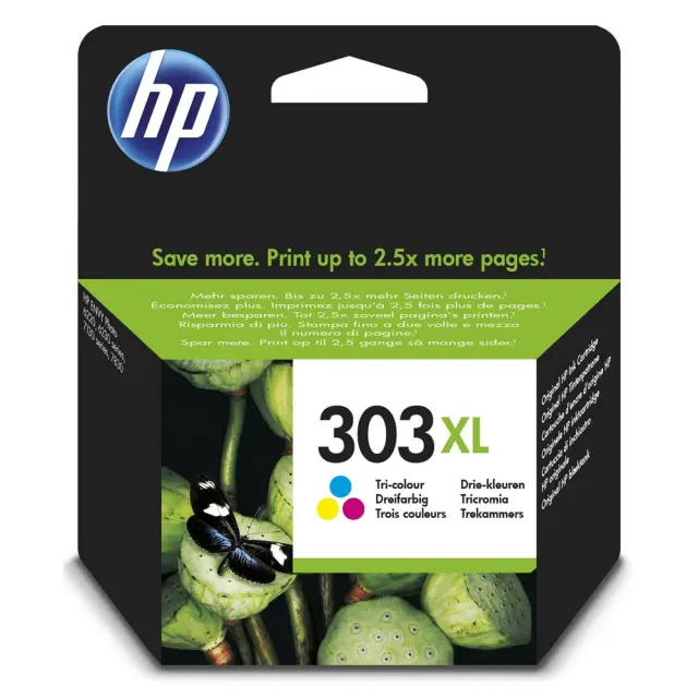 HP 303XL Γνήσιο Μελάνι Εκτυπωτή InkJet Πολλαπλό (Color) (T6N03AE)