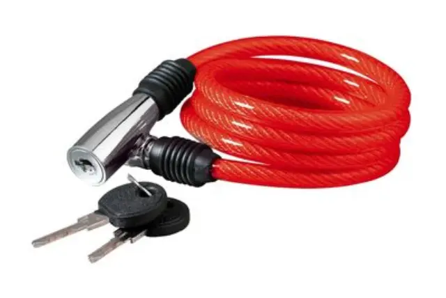 Κλειδαριά Ποδηλάτου KLS Beat K-1026S Red
