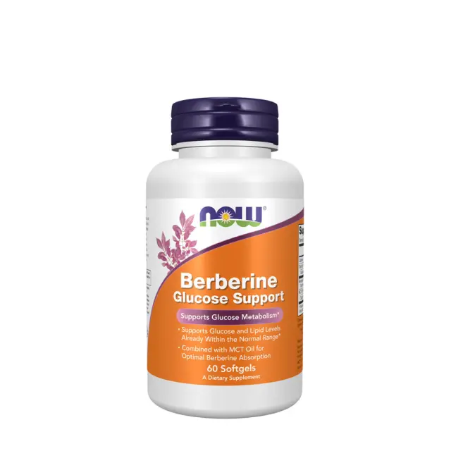 Now Foods Berberine Glucose Support Softgels 60 Softgels