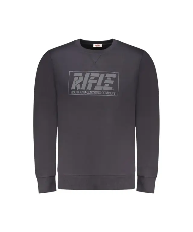 Rifle Jeans - Ανδρική Μπλούζα Φούτερ Regular Fit RFF415-BLU Μπλε Σκούρο