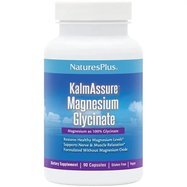 Nature's Plus Kalmassure Magnesium Glycinate 90 κάψουλες