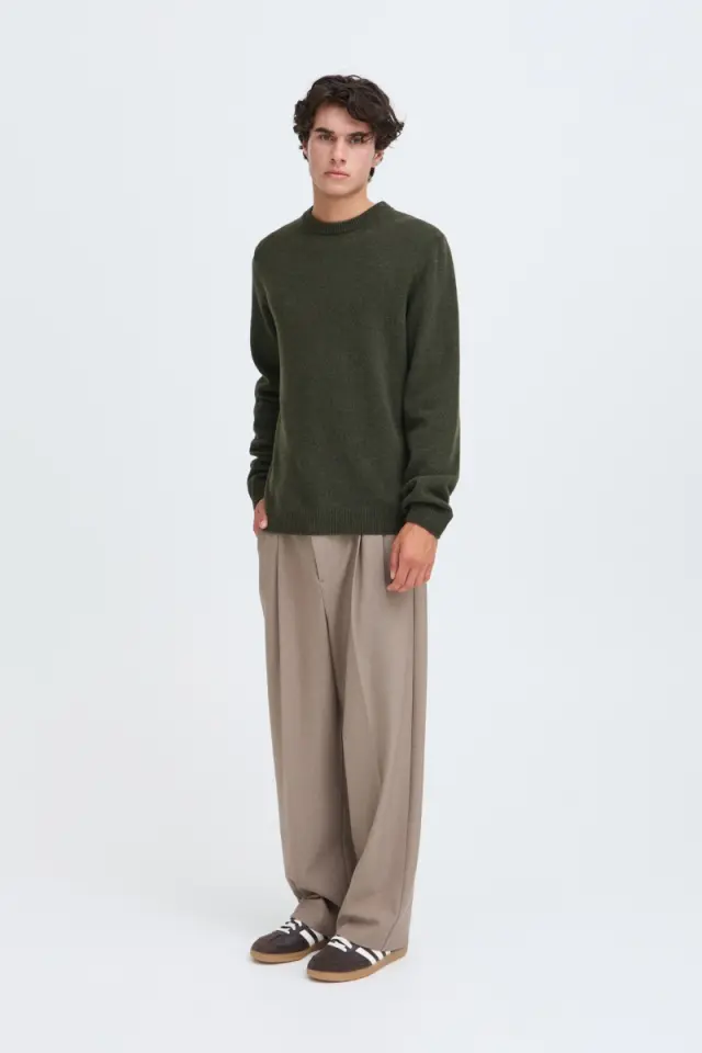 Casual Friday KARL Ανδρικό Μάλλινο Πλεκτό – Cypress Green - XXL 3