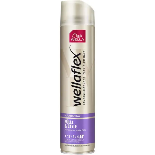 Wella Wellaflex Hairspray Fulle & Style Γεμάτα & Πυκνά Μαλλιά No5 250ml
