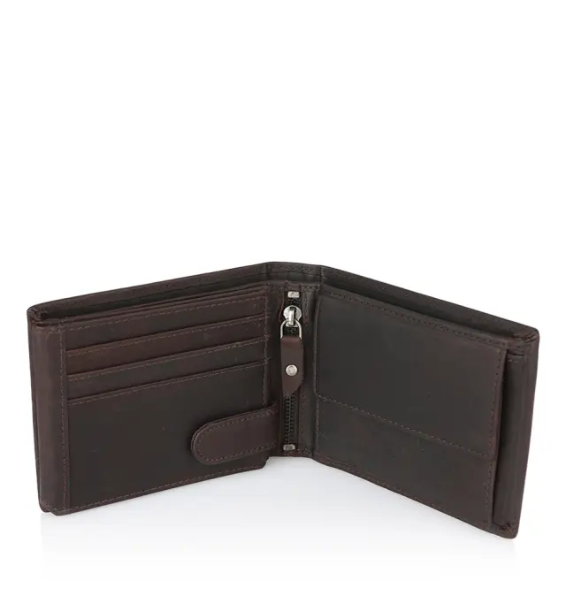Δερμάτινο Πορτοφόλι Chesterfield C08.0204A01.161 Καφέ - ONESIZE 2