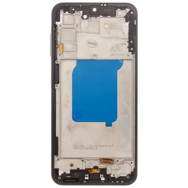 LCD display + Touch Unit + Front Cover for Samsung A266B Galaxy A26 5G Black 2