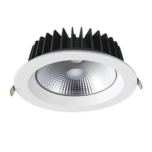 LED ΛΕΥΚΟ ΧΩΝΕΥΤΟ ΦΩΤΙΣΤΙΚΟ 230V AC 40W 6500K 5000LM 100° Ra80 Φ230x77mm 5YRS / VIDO4065