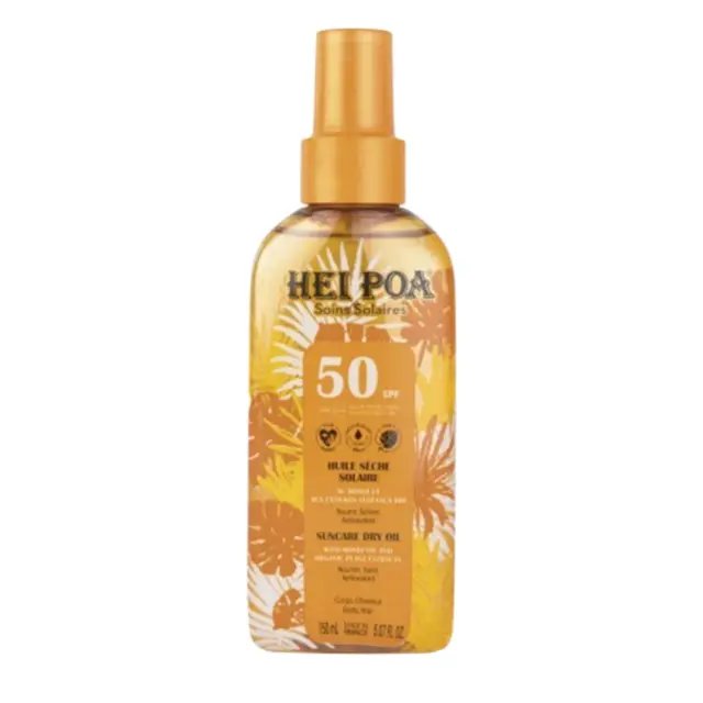 Hei Poa Monoi Αντηλιακό Λάδι Προσώπου & Σώματος SPF50 150ml