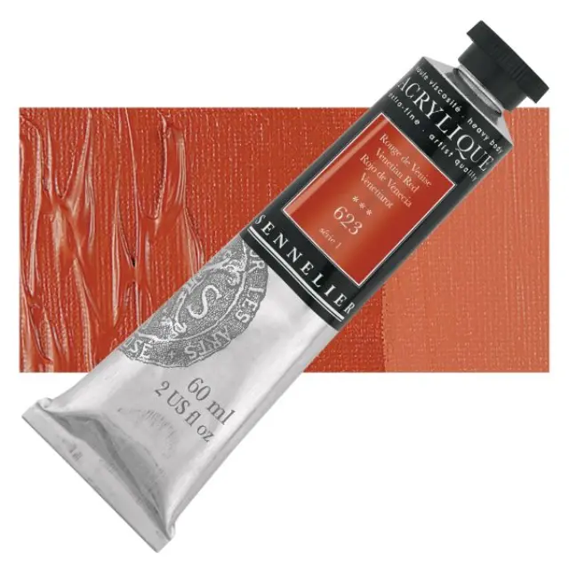 Ακρυλικό Sennelier Extra Fine - 623 Venetian Red S1 - 60ml