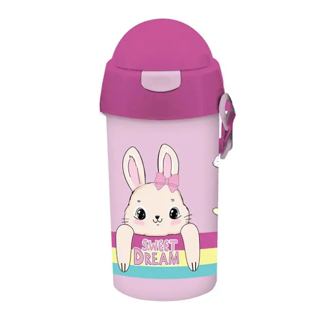 Must Παγούρι Πλαστικό με Καλαμάκι 500ml Believe In Your Dreams (000586438)