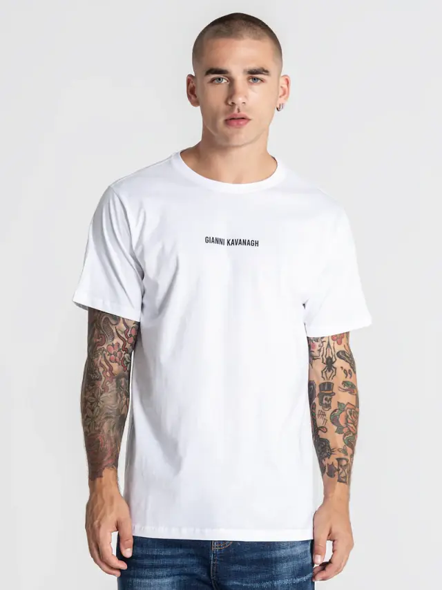 Gianni Kavanagh Ανδρικό BEAR T-Shirt – White - S 2