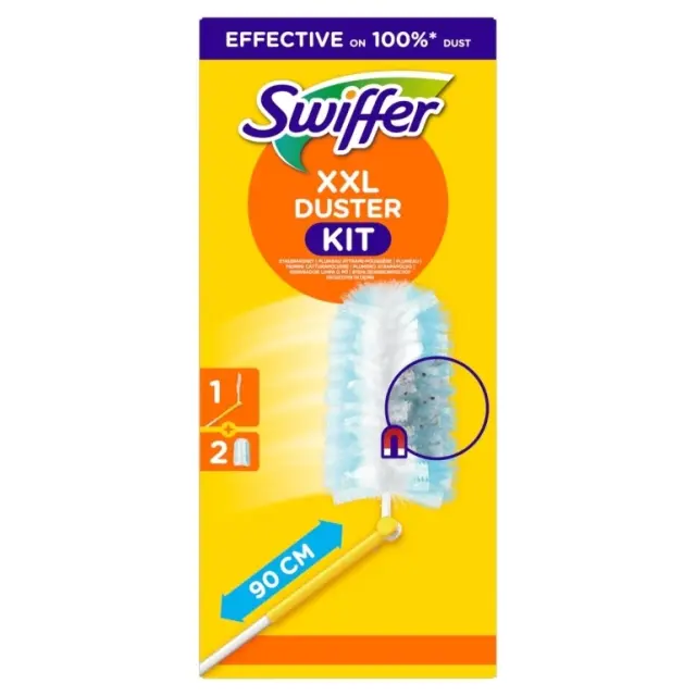 Swiffer Duster Kit πανάκι ξεσκονίσματος με χειρολαβή & 2 ανταλλακτικά xxl