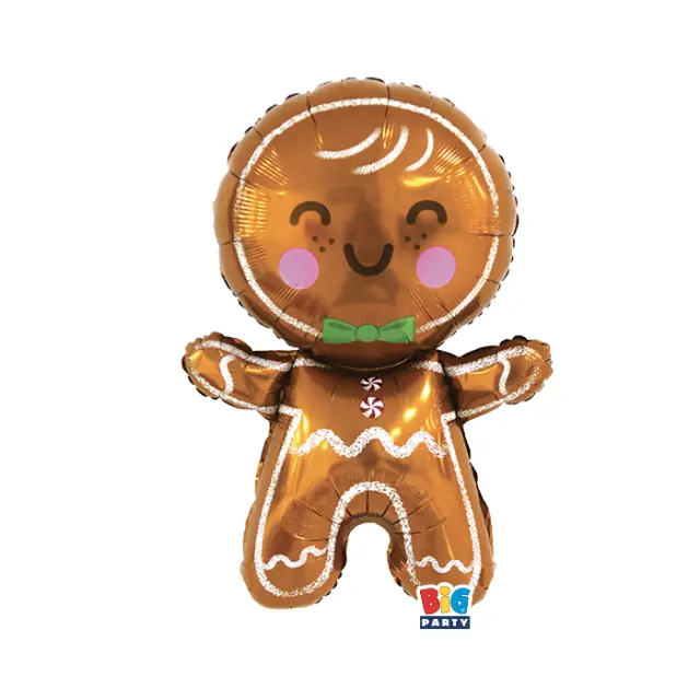 Foil Balloon Gingerbread / 53 x 80 cm