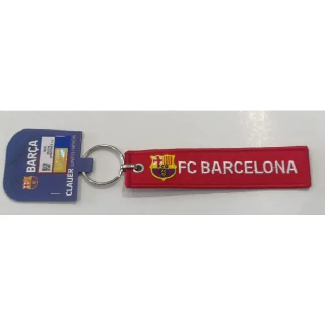 Μπρελόκ υφαντό FC Barcelona red Keychain (ean 8434420093717)