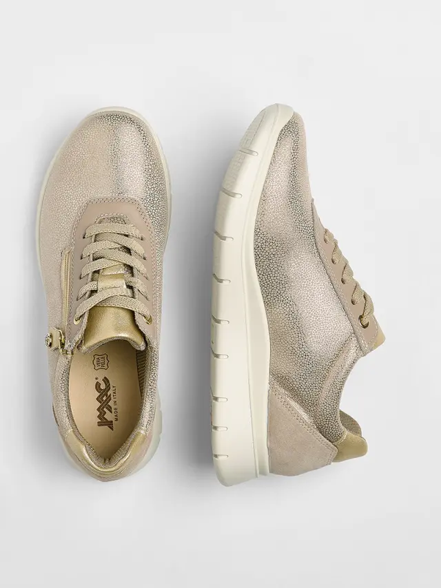 Imac Sneakers Γυναικείο δέρμα Ασημί IMA/756260 PLATINO - 37 3