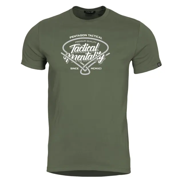 AGERON TACTICAL MENTALITY K09012-TM 06-Olive Green - 2XL