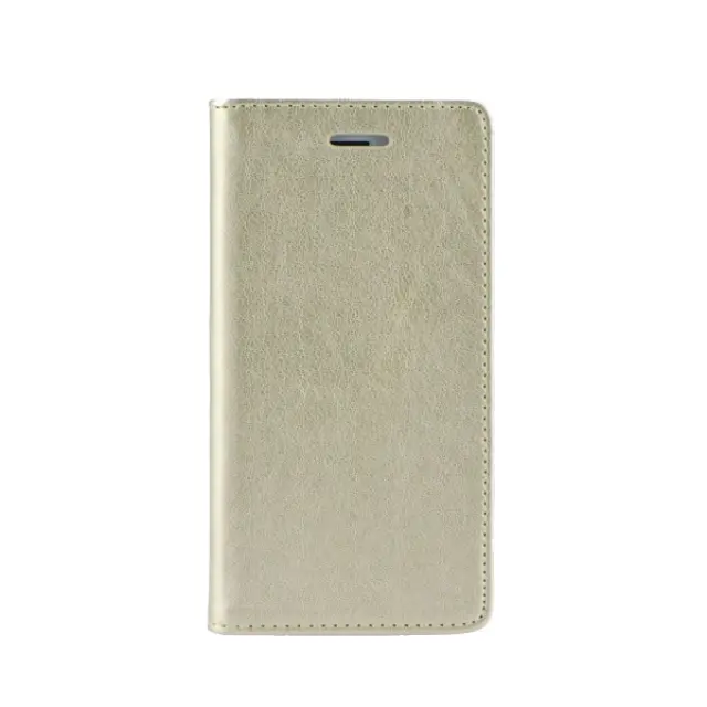 Δερμάτινη Θήκη Βιβλίο Senso Leather Stand Book Case Για Samsung Galaxy J3 2017 Χρυσή