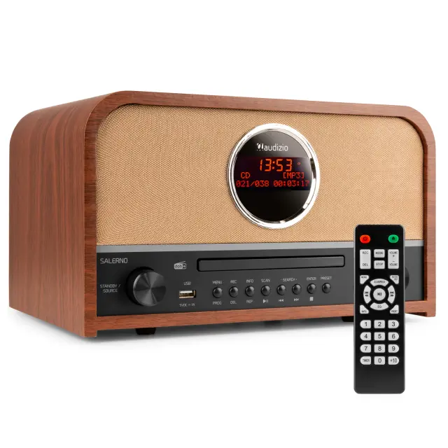 AUDIZIO SALERNO DAB+ RADIO ΜΕ CD PLAYER