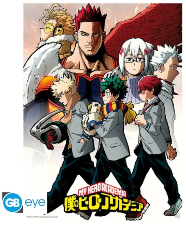 MY HERO ACADEMIA Αφίσα Endeavor Agency Arc (52x38cm)