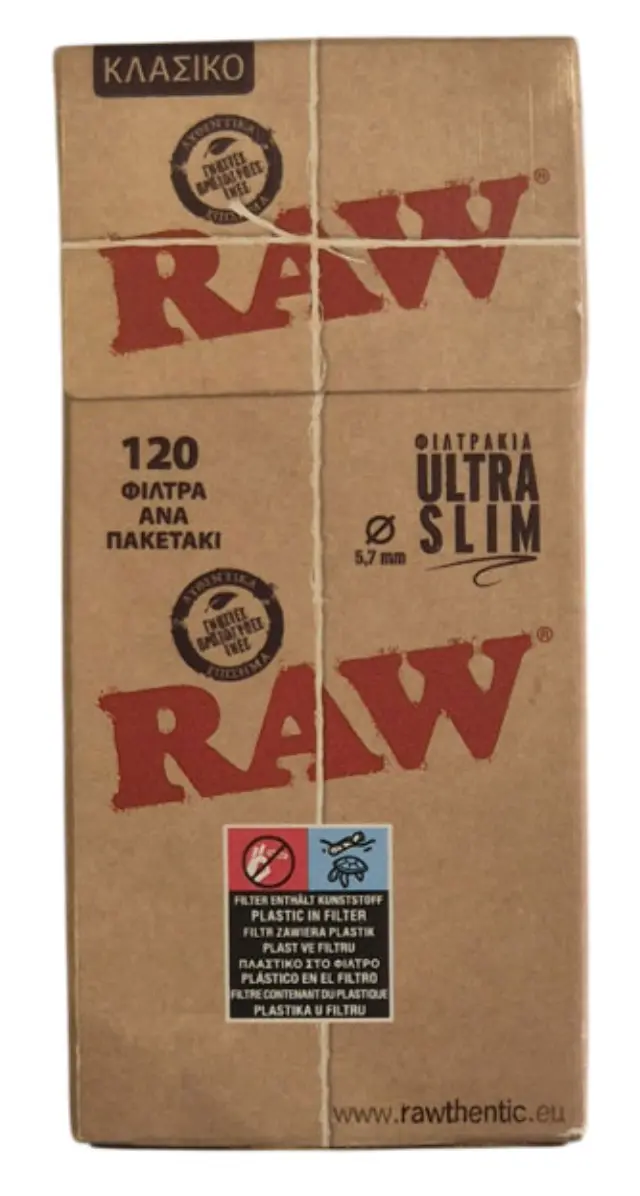 RAW Φιλτράκια 120φ. - Ultra Slim 2
