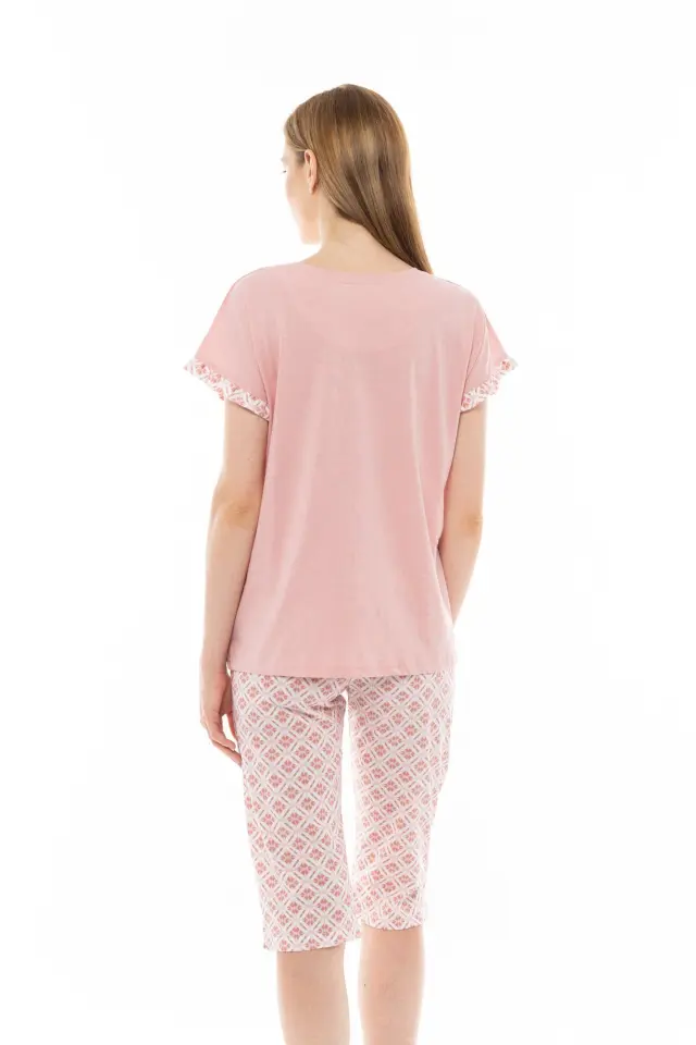 S1269 - Type - PYJAMA CAPRI PINK GEO 3
