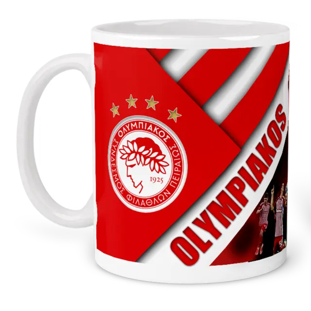 κούπα κεραμική , ομάδες , ΟΛΥΜΠΙΑΚΟΣ , Olympiacos UEFA Europa Conference League Champion 2024, Με συσκευασία για δώρο 325ml 3