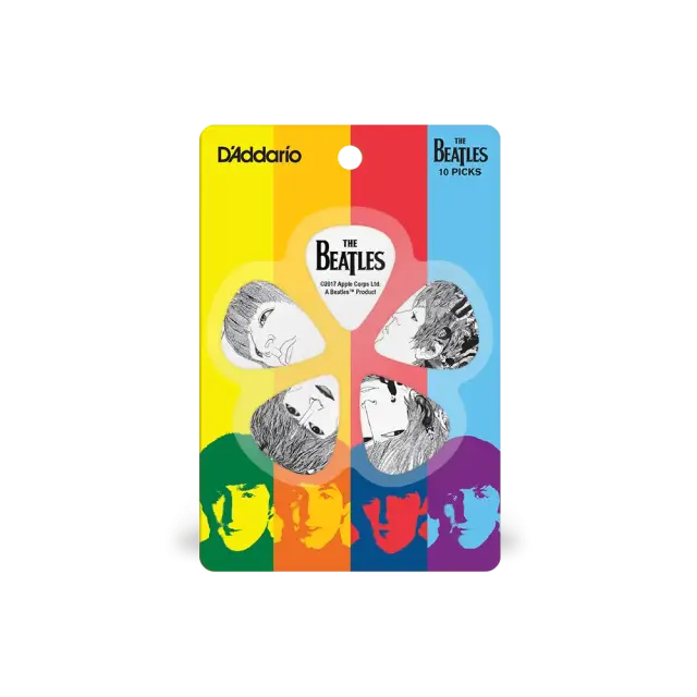 D'Addario 1CWH6-10B1 The Beatles Revolver Πένες Heavy (Συσκευασία 10 τμχ)