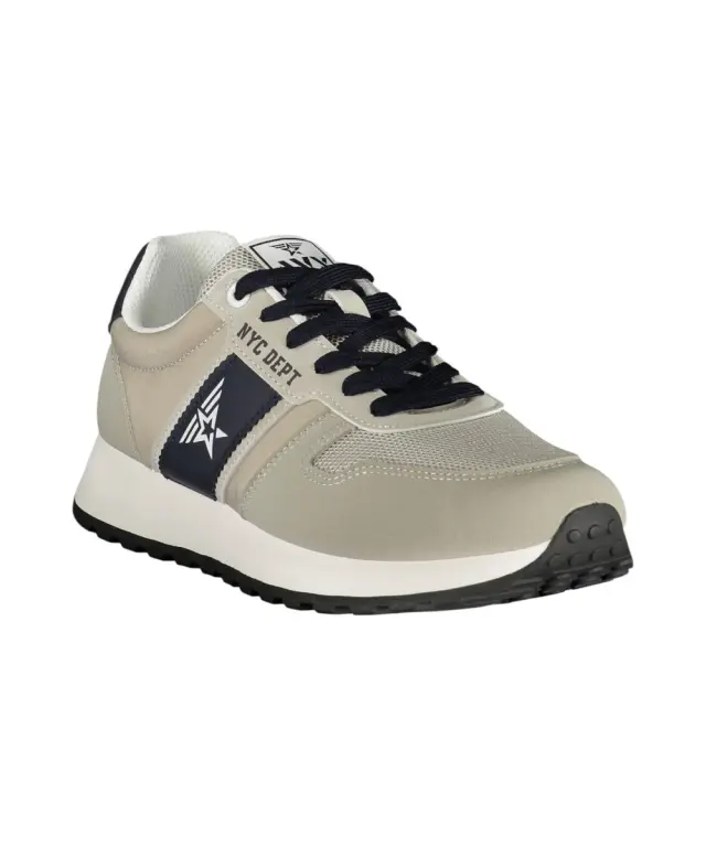 Avirex - Ανδρικά Sneakers VIVIAN004-126 Μπεζ/Μπλε 2