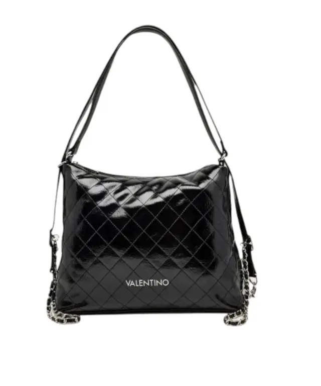 Valentino Bags - Γυναικεία Τσάντα Ώμου/Πλάτης Wakanda VBS9DH07-001 Μαύρο