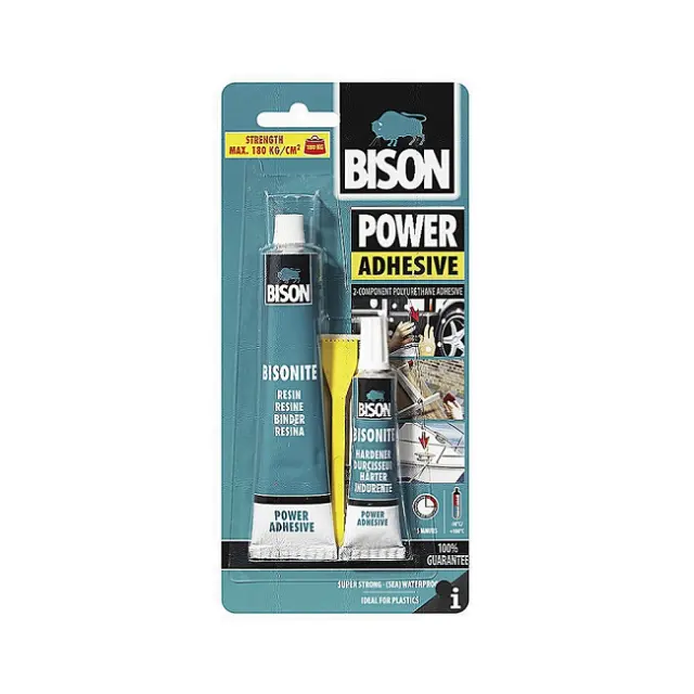 Bison power adhesive Κόλλα μετάλλων πολυουρεθάνης σωληνάριο 65ml / 88.66633