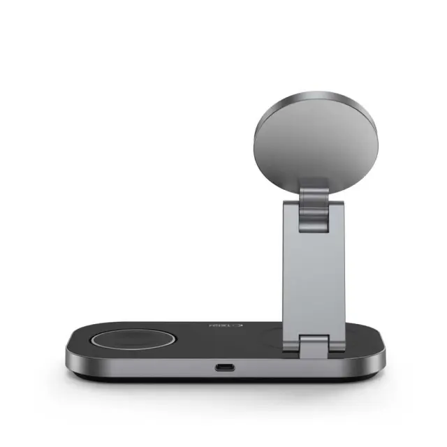 Tech-protect A52 3in1 Magnetic Magsafe Wireless Charger 25w Qi2.2 Black 2