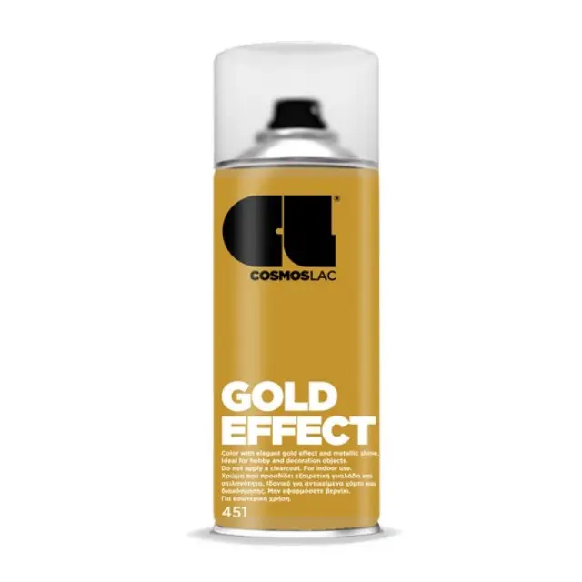 COSMOS LAC Gold Effect Spray Paint